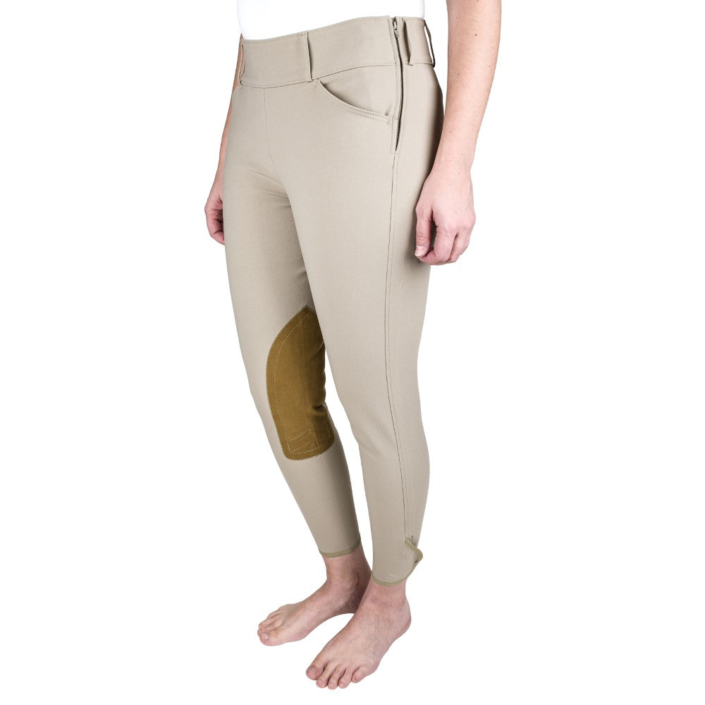 The Tailored Sportsman Ladies Mid-Rise Side Zip Trophy Hunter Breech - Breeches.com