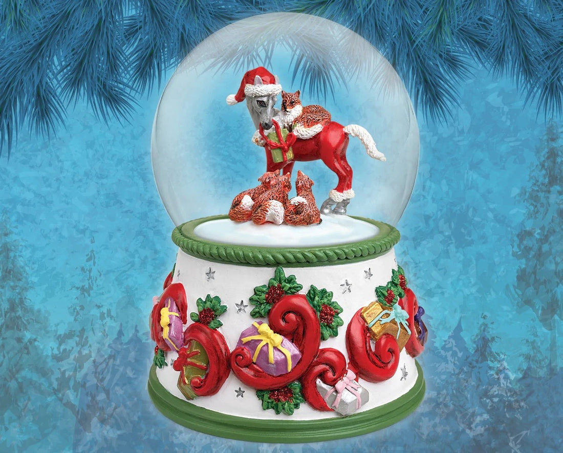 Breyer Forest Friends Musical Snow Globe - Breeches.com