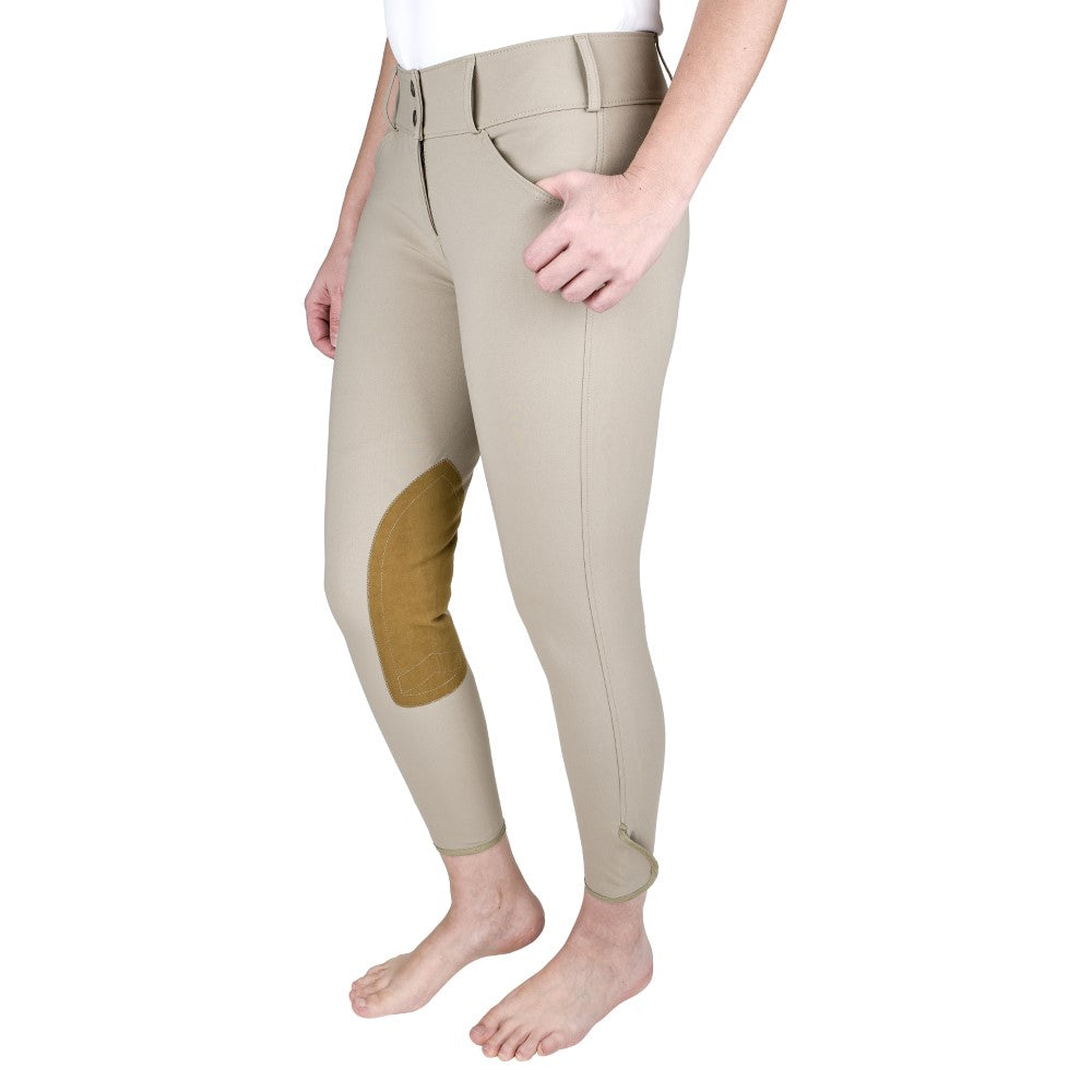 The Tailored Sportsman Ladies Low-Rise Front Zip Trophy Hunter Breech - Breeches.com