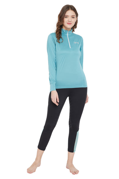 Equine Couture Surya Equicool Long Sleeve Sun Sport Shirt - Breeches.com