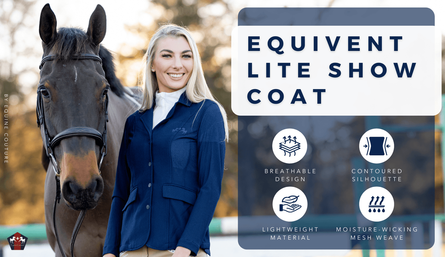 Equine Couture Ladies EquiVent Lite Show Coat - Breeches.com