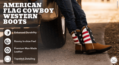 TuffRider Youth American Cowboy Western Boot - Breeches.com