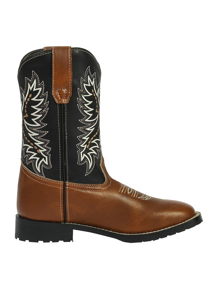 TuffRider Youth Olympic Square Toe Western Boot