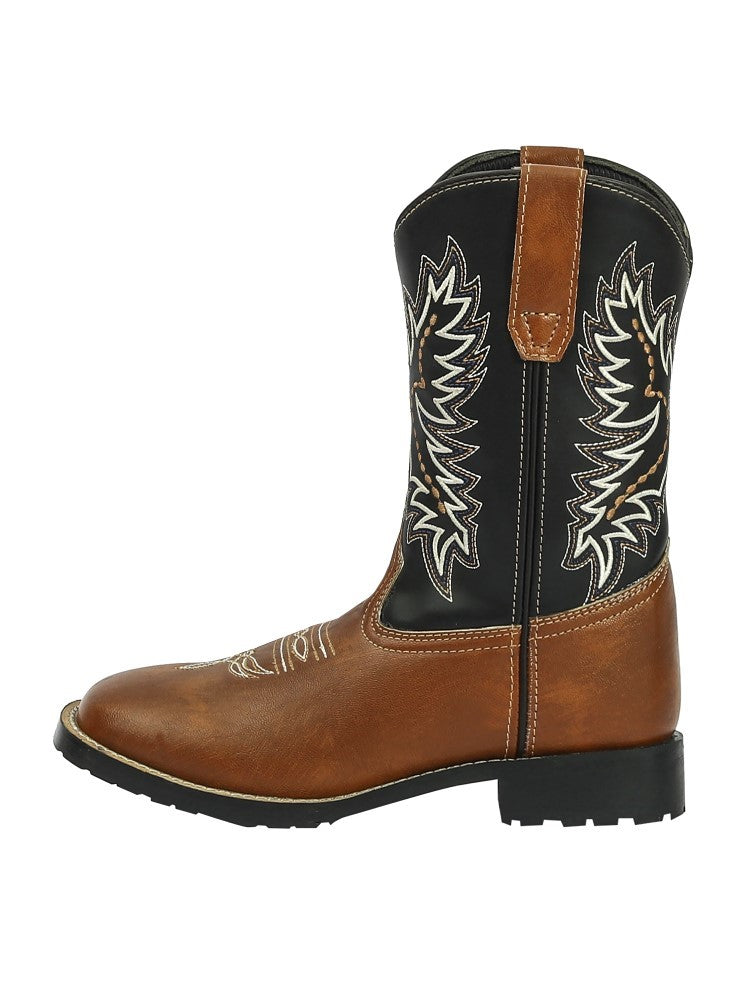 TuffRider Youth Olympic Square Toe Western Boot