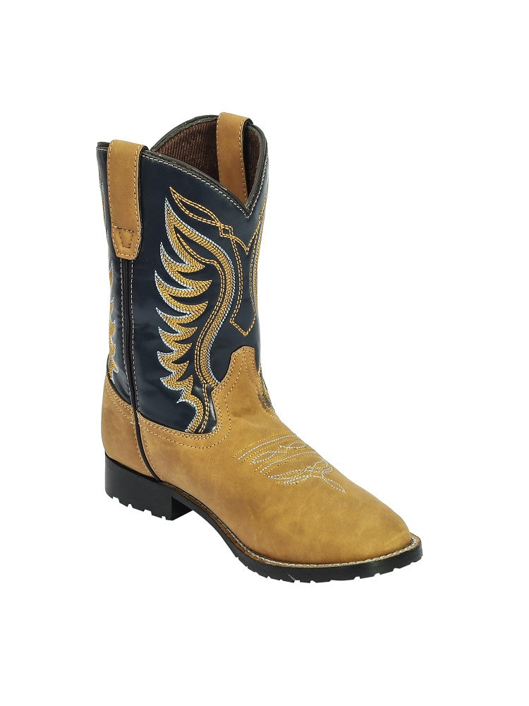 TuffRider Youth Lassen Rounded Toe Western Boot