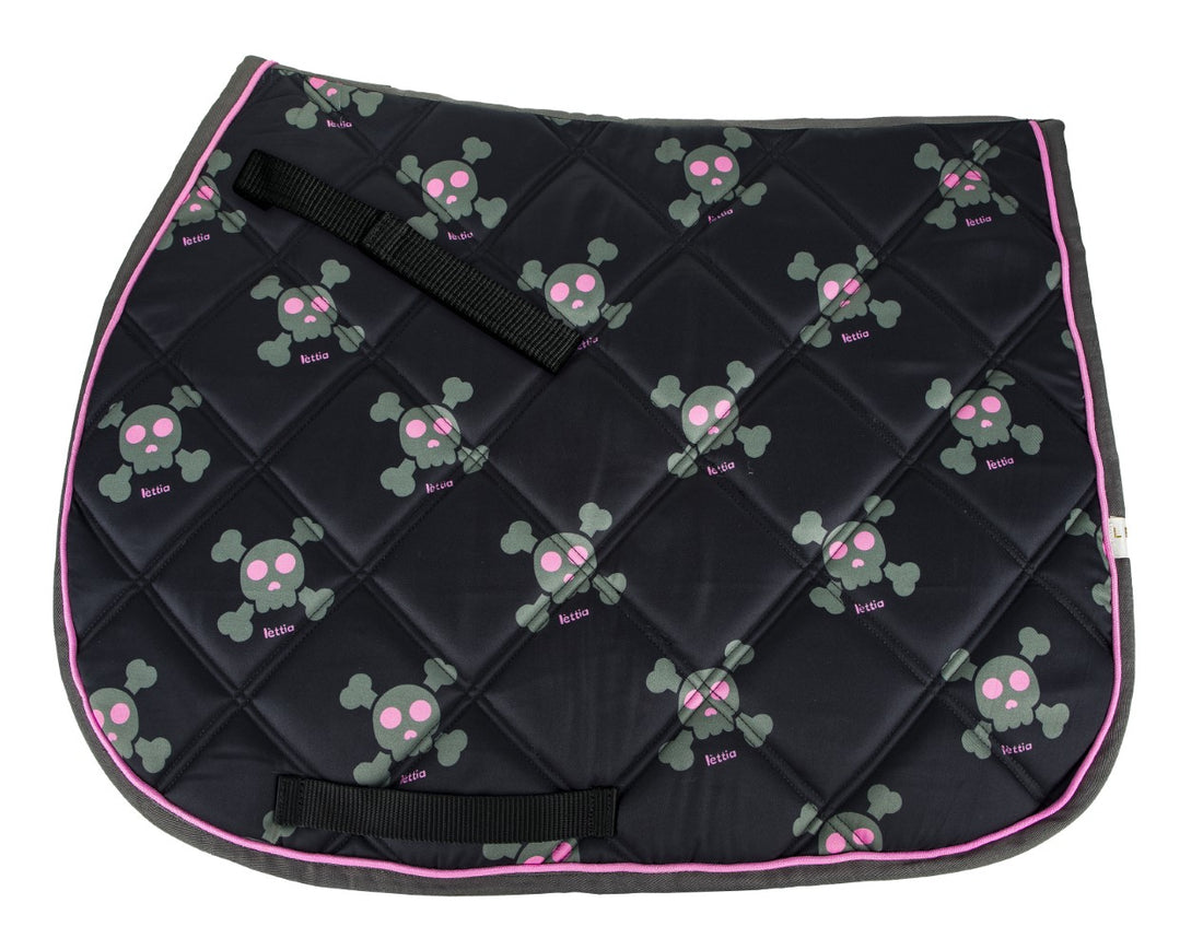 Lettia Skull Design All Purpose Pad - Breeches.com