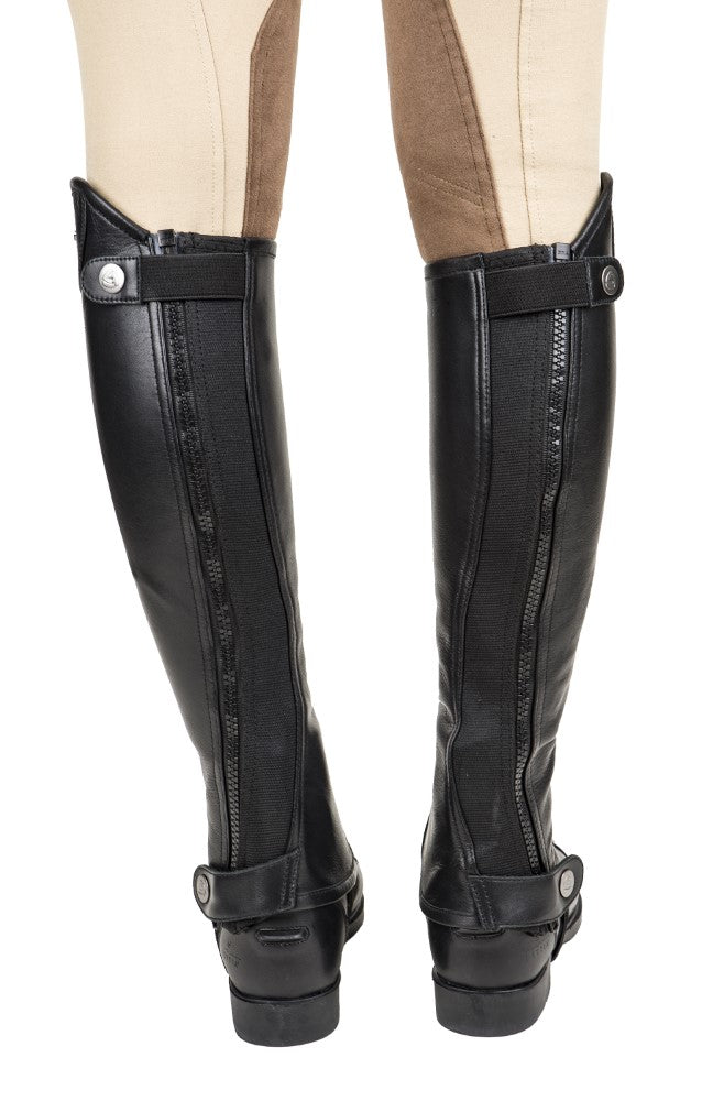 Lettia Adult London Leather Half Chaps - Breeches.com