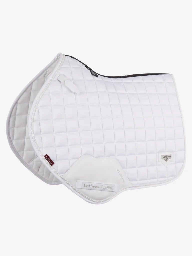 LeMieux Loire Classic Satin Close Contact Square Saddle Pad - Breeches.com