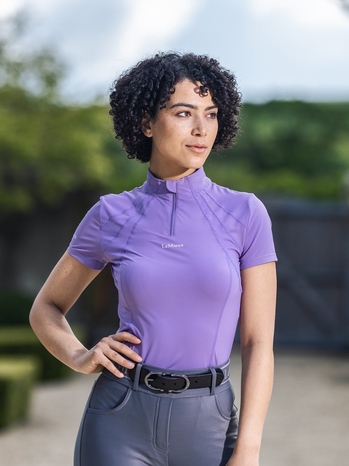 Lemieux Mia Mesh Short Sleeve  Base Layer - Breeches.com