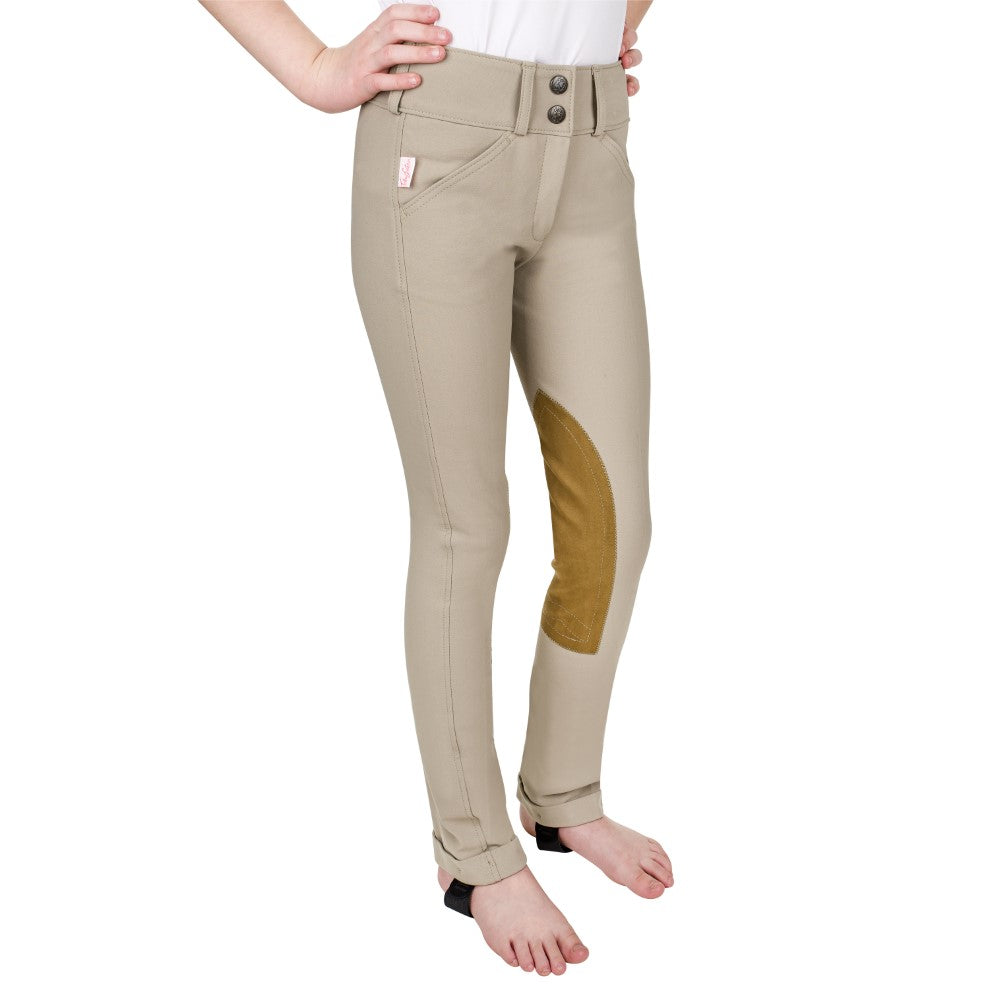 The Tailored Sportsman Girls Front Zip Trophy Hunter Jod - Breeches.com