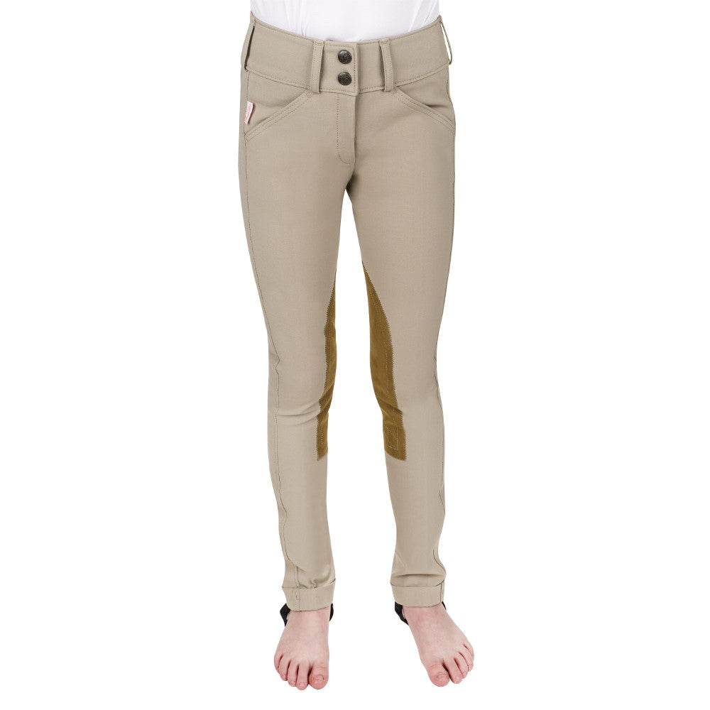 The Tailored Sportsman Girls Front Zip Trophy Hunter Jod - Breeches.com