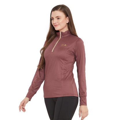 Equine Couture Surya Equicool Long Sleeve Sun Sport Shirt - Breeches.com