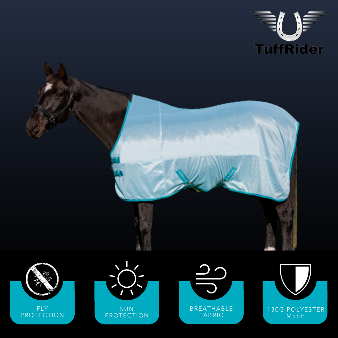 TuffRider Comfy MESH Fly Sheet - Breeches.com