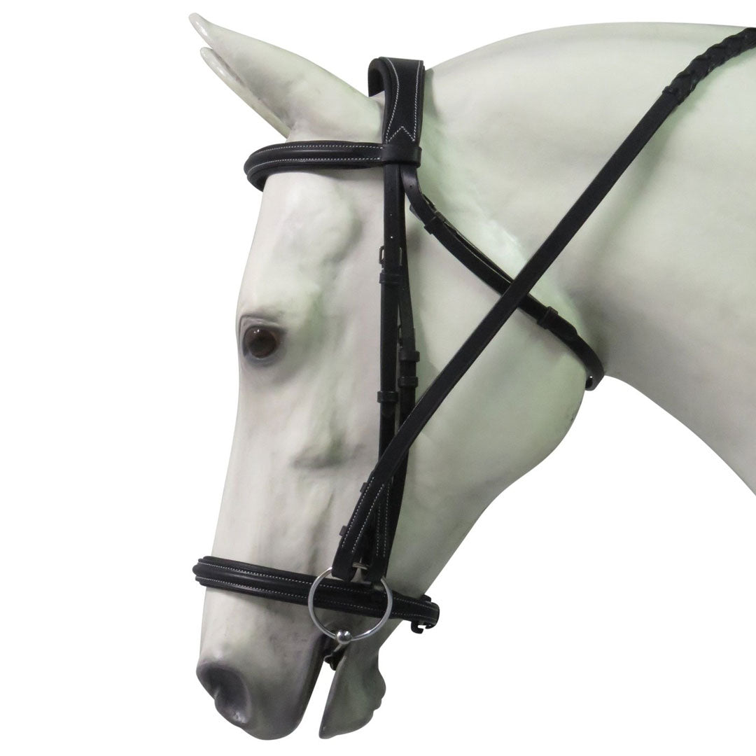 Henri de Rivel Pro Mono Crown Padded Bridle - Breeches.com