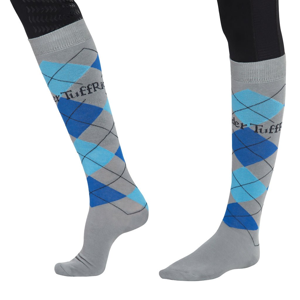 TuffRider Argyle Knee Hi Socks_1