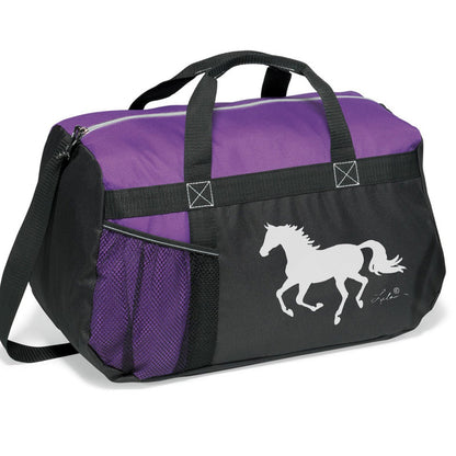 AWST Int “Lila” Galloping Horse Duffle Bag - Breeches.com