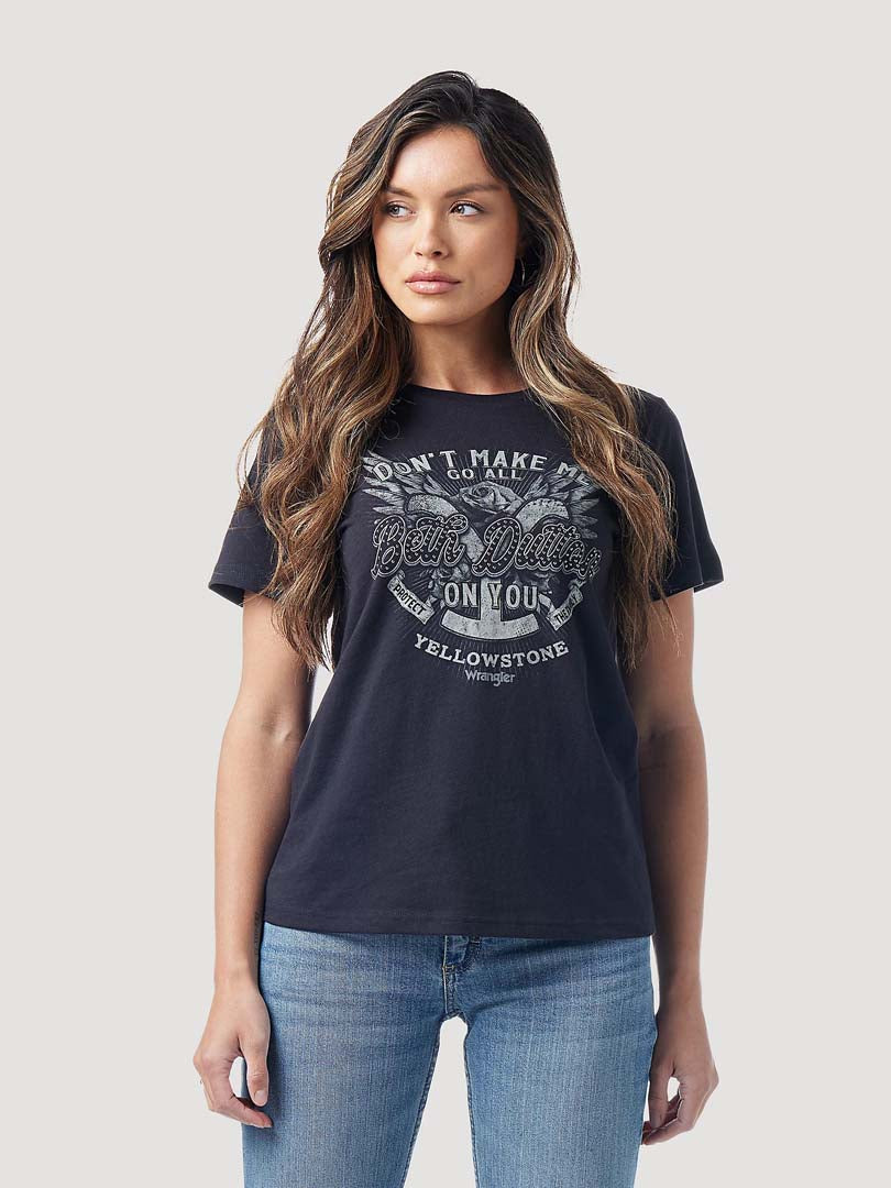 Yellowstone by Wrangler Ladies Willow or Oak T-Shirt - Breeches.com