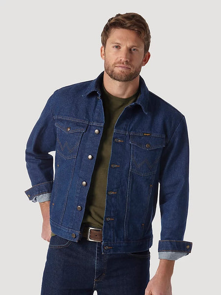 Wrangler® Unlined Denim Jacket- Denim - Breeches.com