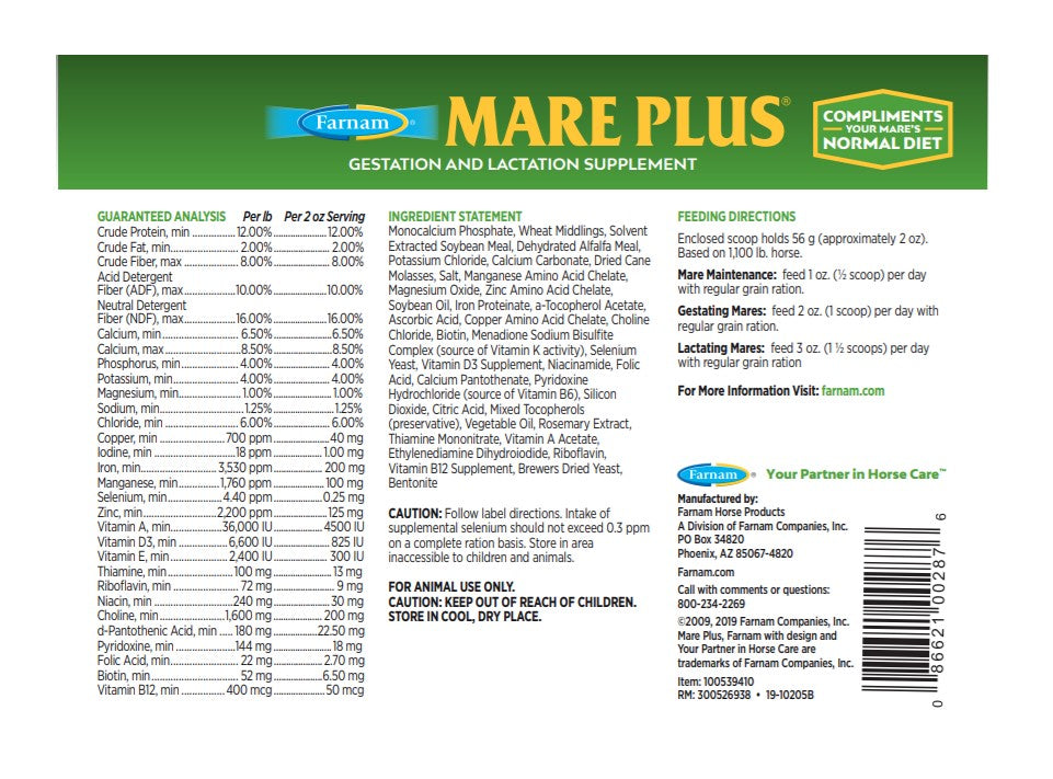 Farnam Mare Plus 5 lb