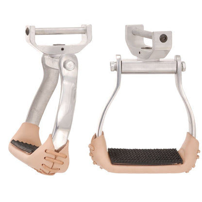 Tough-1 Aluminum Swivel and Lock Stirrup - Breeches.com