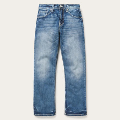 1520 Fit Light Wash Jeans With Tacking