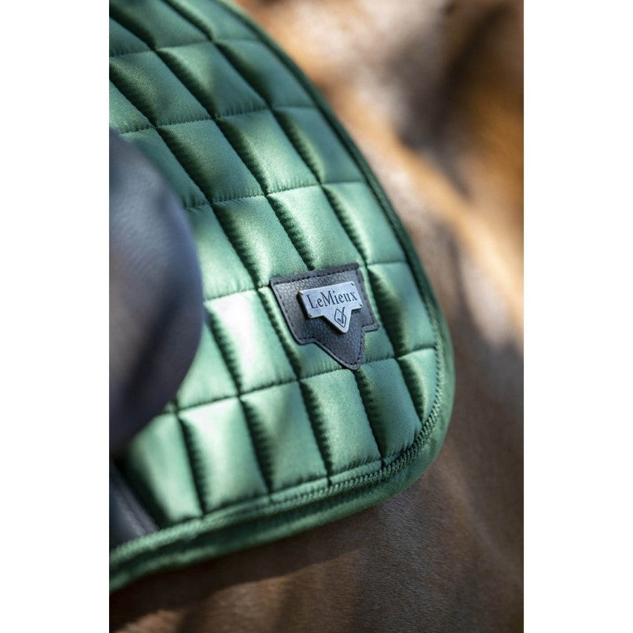 Lemieux Loire Memory Dressage Pad, Hunter hot Green, Large