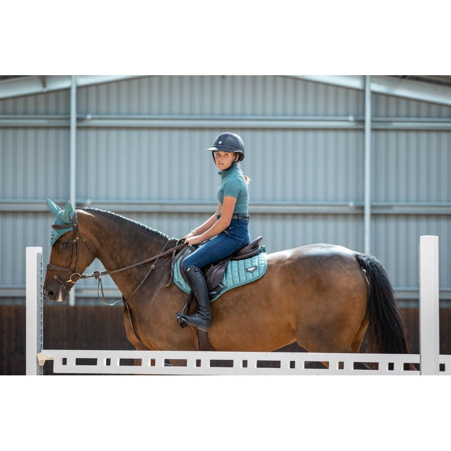 LeMieux Loire Classic Satin Close Contact Square Saddle Pad - Breeches.com