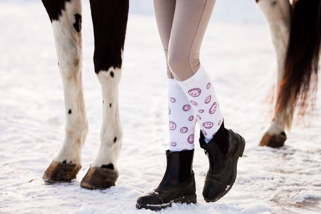 Lettia Smiley Boot Sock - Breeches.com