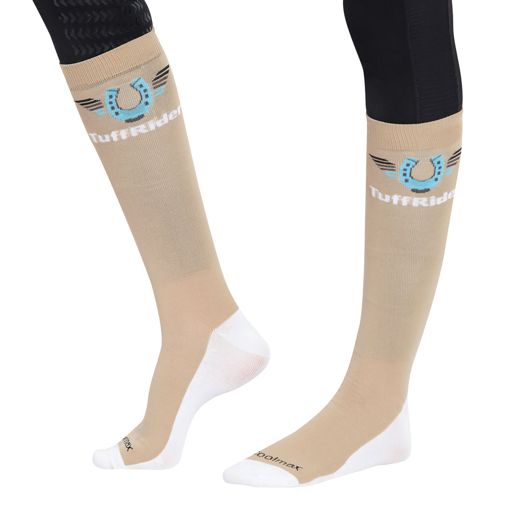 TuffRider Ladies Coolmax Knee Hi Boot Socks_1